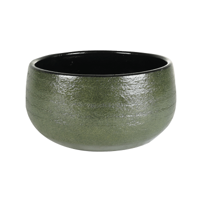 Кашпо керамическое Indoor Pottery Bowl Zembla Green (per 2 pcs.)