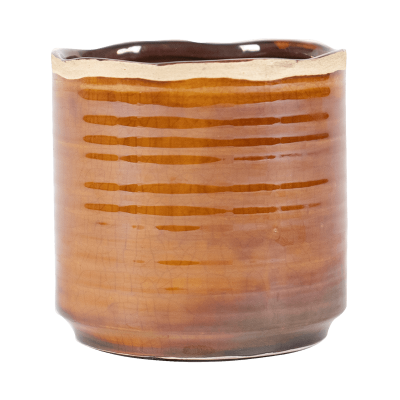 Кашпо керамическое Jordy Pot Caramel