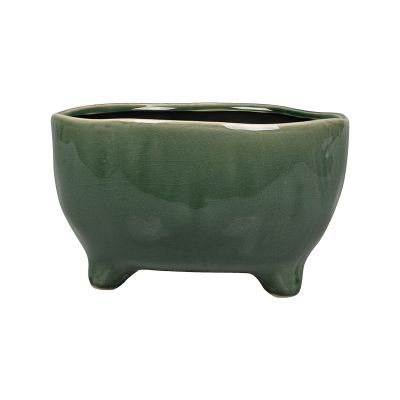 Кашпо керамическое Kaat Bowl Green