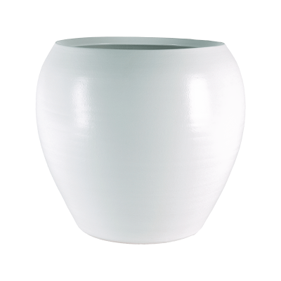 Кашпо керамическое Indoor Pottery Pot Cresta Pure White