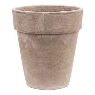 Кашпо керамическое Terra Cotta Flowerpot Grey