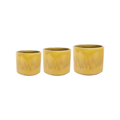 Кашпо керамическое Carmen Pot Honey (set of 3)
