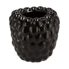 Raspberry Vase Black