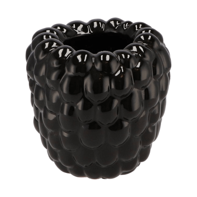 Кашпо керамическое Raspberry Vase Black
