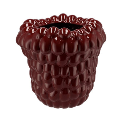 Кашпо керамическое Raspberry Vase Bordeaux