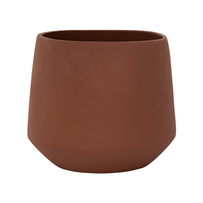 Кашпо керамическое Ceramic Julia L Peacan Brown