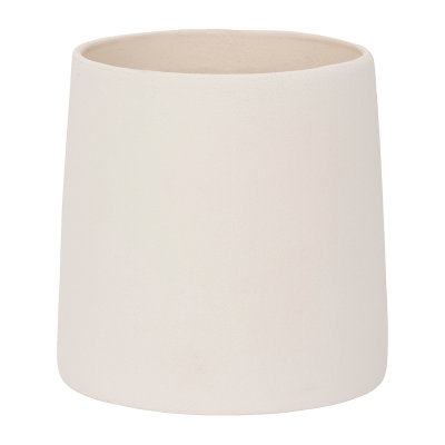 Кашпо керамическое Ceramic Sofia S Vanilla White