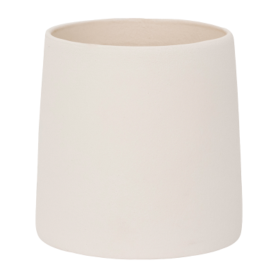 Кашпо керамическое Ceramic Sofia XS Vanilla White