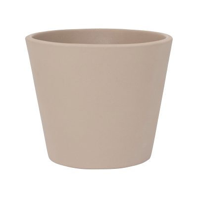 Кашпо керамическое Ceramic Inez XS Funghi Beige