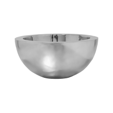 Fiberstone Platinum silver vic bowl L