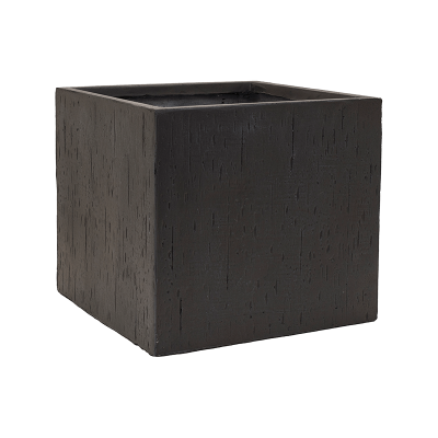 Кашпо Raindrop Cube Black