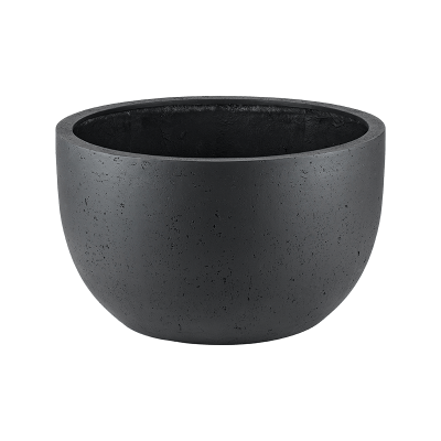 Кашпо Grigio New Egg Pot Low Anthracite-concrete