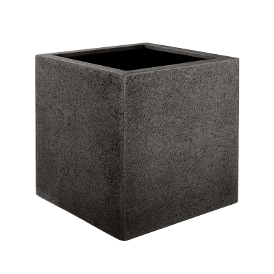 Кашпо Struttura Cube Dark Brown