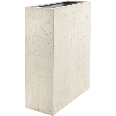 Кашпо Grigio High box Antique White-concrete