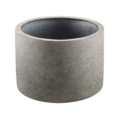 Кашпо Grigio Cylinder Natural-concrete