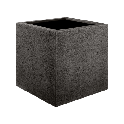 Кашпо Struttura Cube Dark Brown