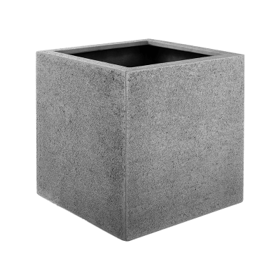 Кашпо Struttura Cube Light Grey