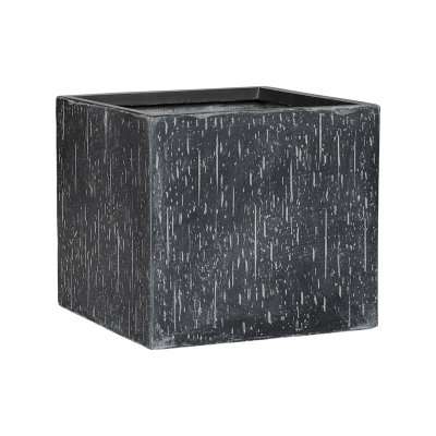 Кашпо Raindrop Cube Anthracite