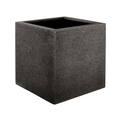 Кашпо Struttura Cube Dark Brown