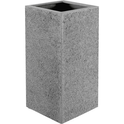 Кашпо Struttura High Cube Light Grey