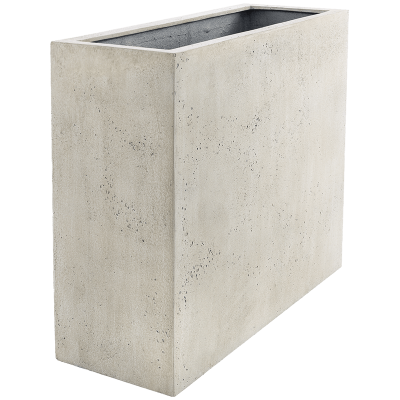Кашпо Grigio High Box Low Antique White-concrete