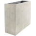 Кашпо Grigio High Box Low Antique White-concrete