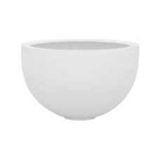 Glossy white bowl L