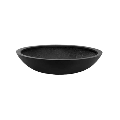 Кашпо Jumbo bowl black S