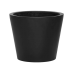 Кашпо Fiberstone Bucket black S