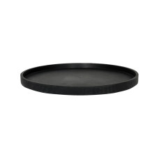 Fiberstone Saucer Round M Black