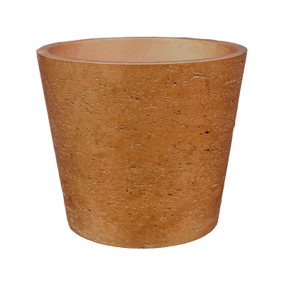 Кашпо Rough Mini bucket L metallic copper