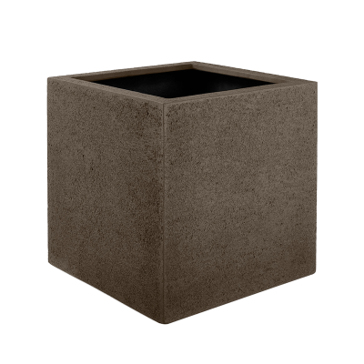 Кашпо Struttura Cube Light Brown