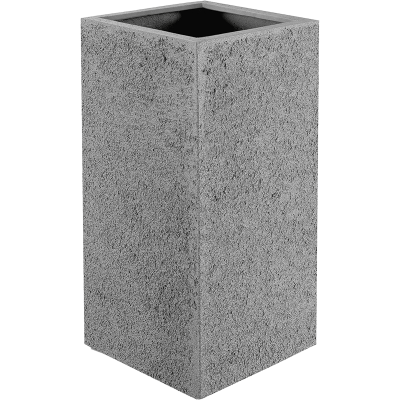 Кашпо Struttura High Cube Light Grey