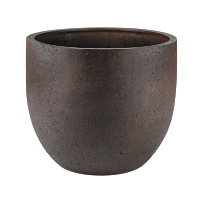 Кашпо Grigio New Egg Pot Rusty Iron-concrete