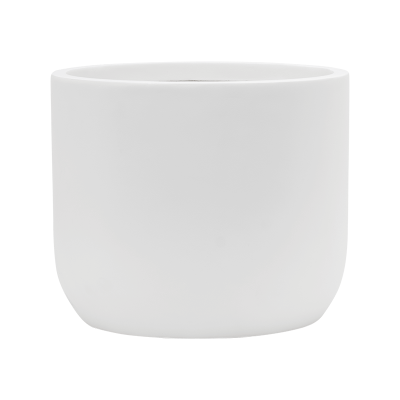 Кашпо Cylinder White