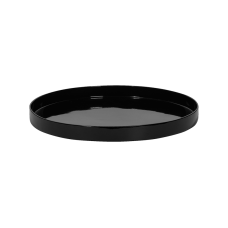 Fiberstone Saucer Round XS Glossy Black