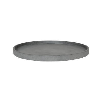 Кашпо Fiberstone Saucer Round M Grey