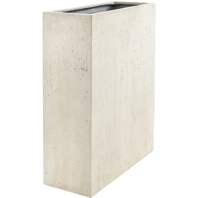 Кашпо Grigio Divider White-Concrete