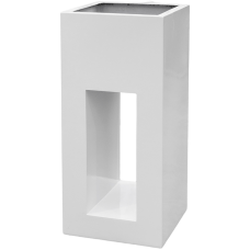 Livingreen Tower holey design 01 polished brilliant white