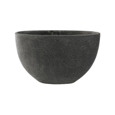 Sebas (Concrete) Oval anthracite