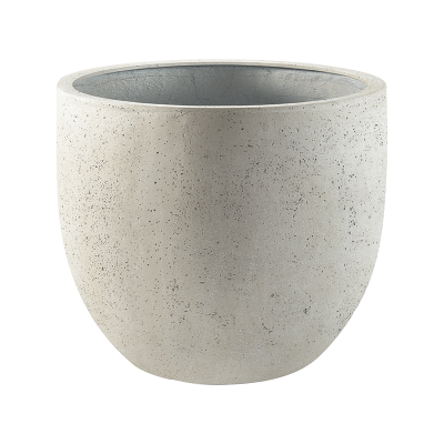 Кашпо Grigio New Egg Pot Antique White-concrete