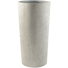 Grigio Vase Tall Antique White-concrete