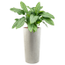 Кашпо Grigio Vase Tall Antique White-concrete