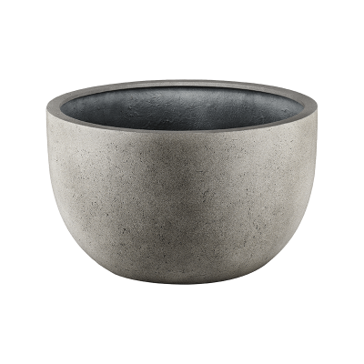 Кашпо New Egg Pot Low Natural-concrete