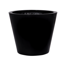 Fiberstone Glossy black bucket M