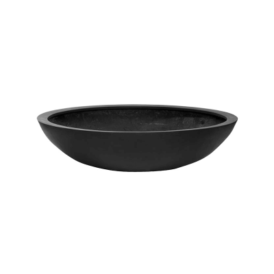 Кашпо Fiberstone Jumbo bowl L Black