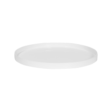 Fiberstone Saucer Round M Glossy White
