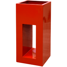 Livingreen Tower holey design 01 Polished flame red