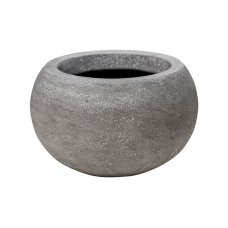 Polystone Plain Bowl Grey