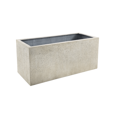 Кашпо Grigio Box Antique White-concrete